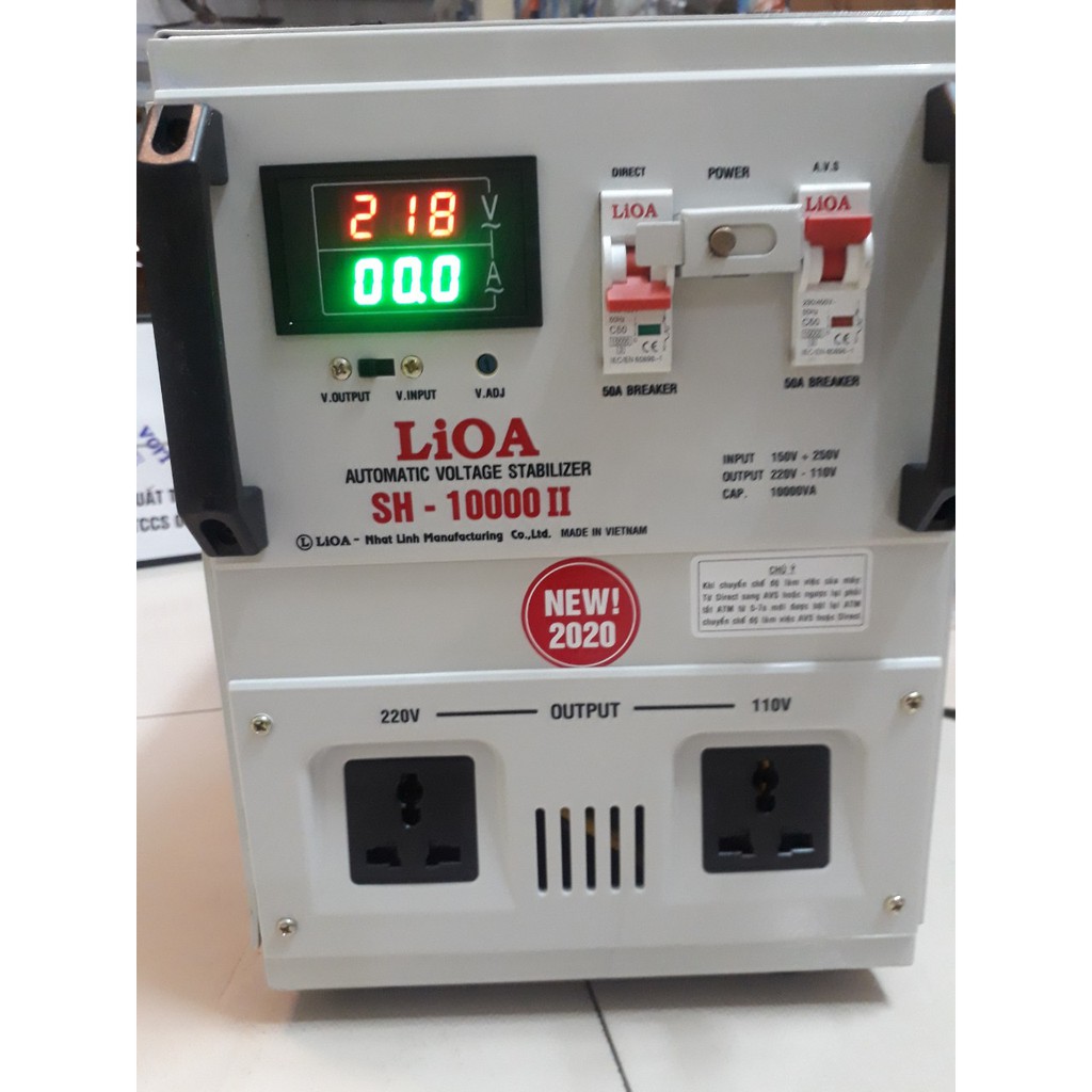 LIOA 10KW GIẢI 150-260V ĐỒNG HỒ ĐIỆN TỬ