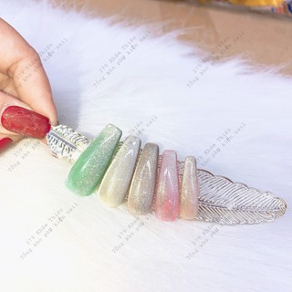 Sơn gel Mắt mèo kim cương coco ( Bạc+ Đồng)