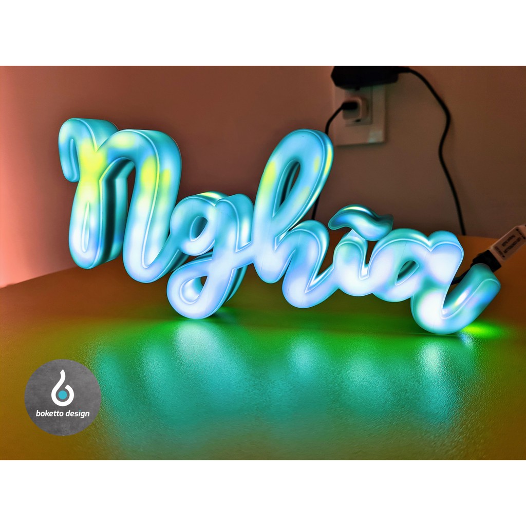 Đèn trang trí phòng game. PS5 XBOX Series X LED tên chữ thiết kế theo yêu cầu. Custom LED lighting name/logo | BigBuy360 - bigbuy360.vn