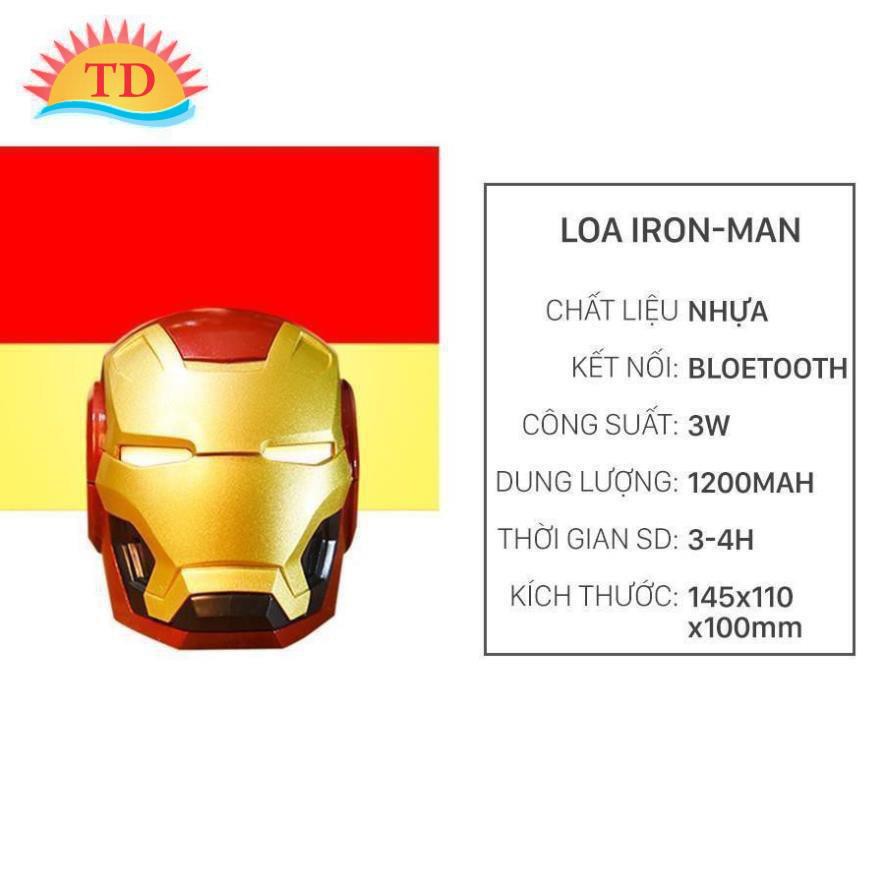 Loa Không Dây Bluetooth Hình Iron Man, Transformers BUMBLEBEE Bản Đặc Biệt Âm Thanh Siêu Hay, Bass Cực Lớn