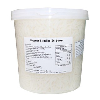 Thạch dừa sợi Eurodeli hũ 3kg3