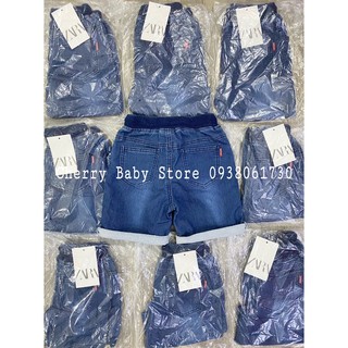 Quần đùi jean mềm Zara boy
