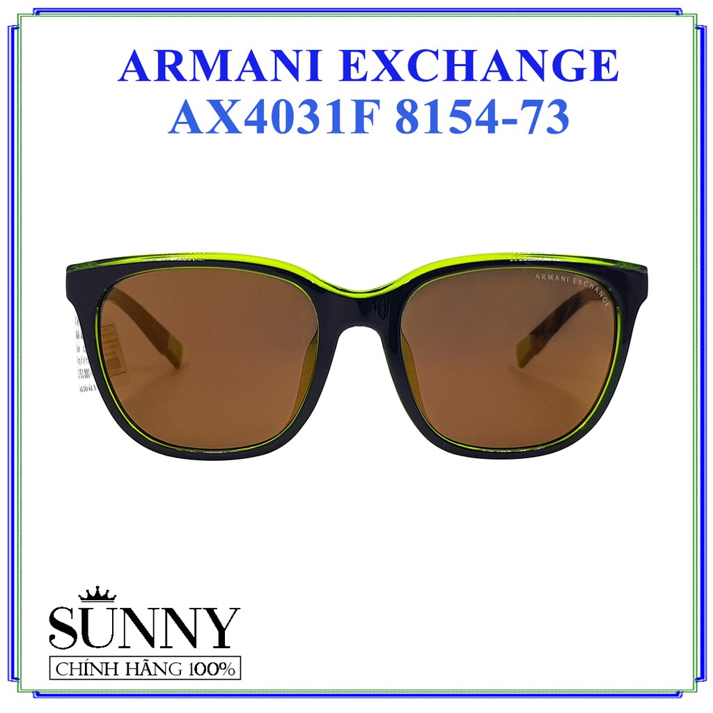 AX4031F - kính mát Armani Exchange chính hãng Italy, bảo hành toàn quốc