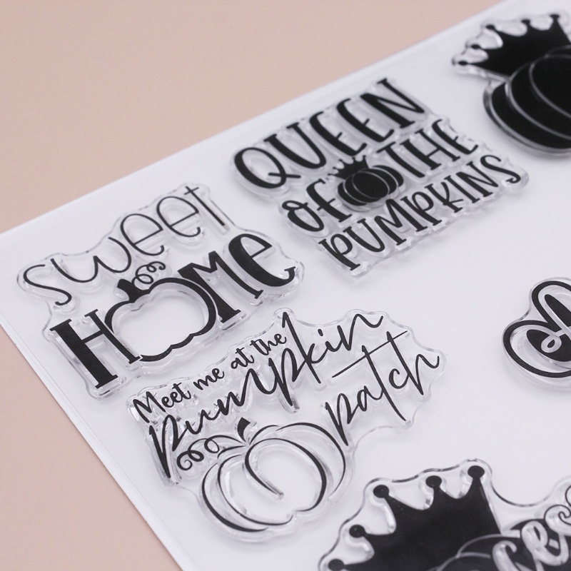 Con Dấu Silicone Trong Suốt In Nổi Họa Tiết Bí Ngô Mùa Thu Dùng Trang Trí Album Ảnh Diy | BigBuy360 - bigbuy360.vn