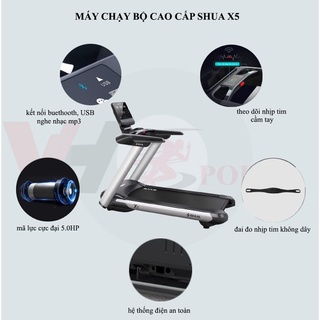 Máy chạy bộ SHUA X5 mã SH-T6500A