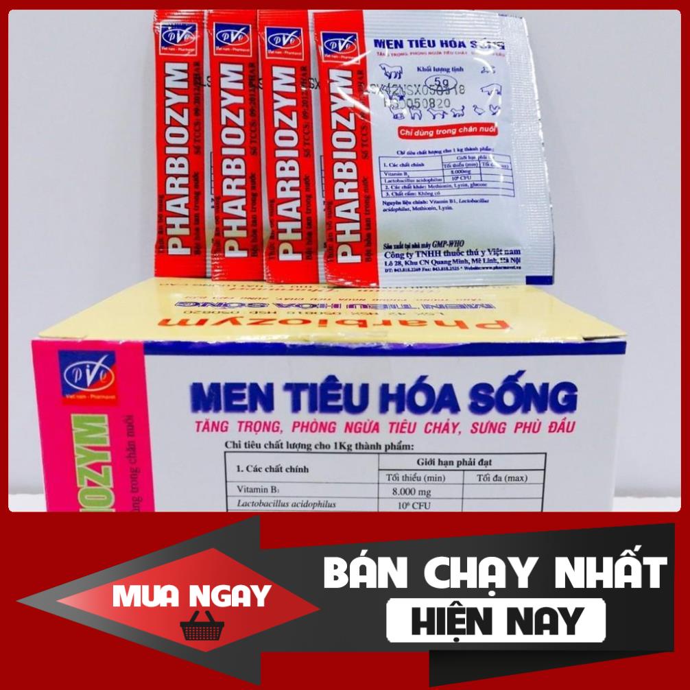 [❌GIÁ SỈ❌] [ RẺ VÔ ĐỊCH ] Men tiêu hóa sống Pharbiozym cao cấp cho thú cưng ❤️
