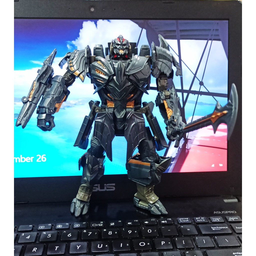 Mô hình robot Transformer Megatron H6001-2 h60012 Black Mamba  Aoyi Mech robot h6001 2 máy bay, phi cơ, người máy