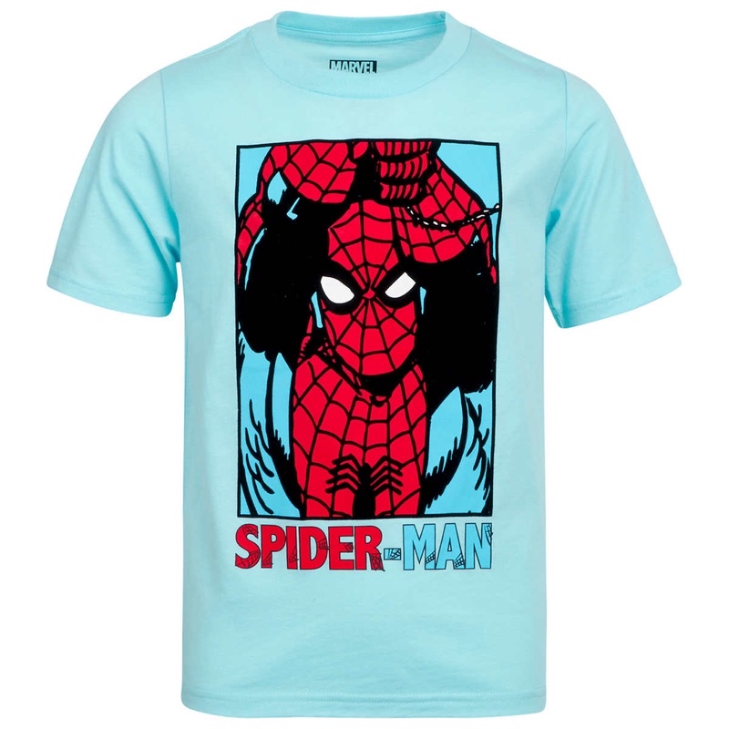 Áo thun cotton cộc tay Spiderman Người nhện