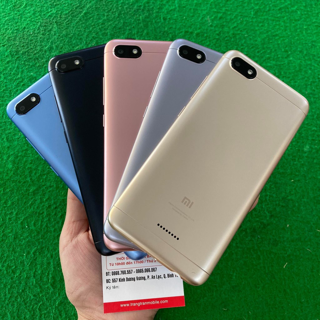 Điện thoại Xiaomi Redmi 6a 2sim zin đẹp , full tiếng việt giá rẻ