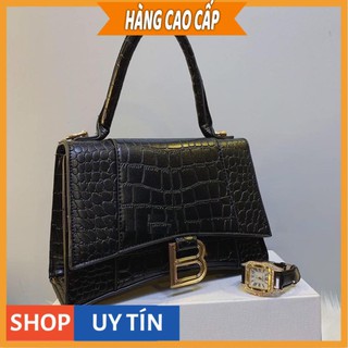Túi xách balen ngọc trinh túi xách nữ chữ b da rằnhàng siêu đẹp txchubran+ hình thật hot trend