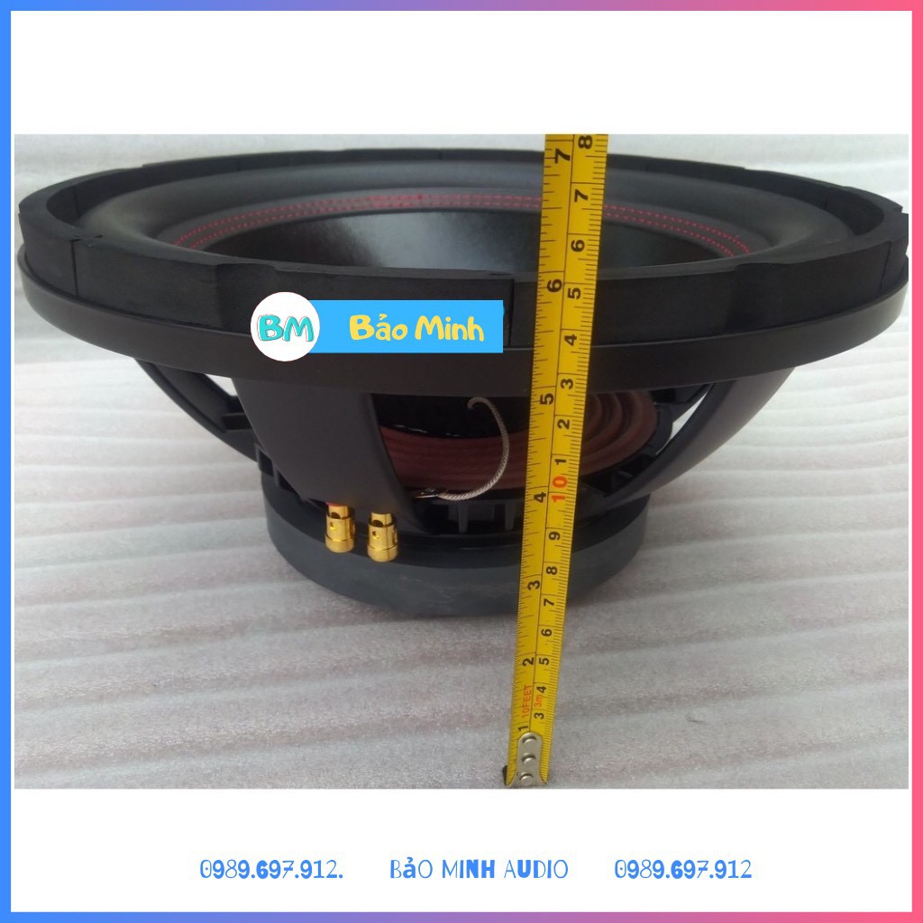 LOA ĐÓNG THÙNG SUB - SUB 30 COIL 76MM TỪ 170MM XƯƠNG NHÔM ĐEN - PT1217