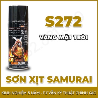 Sơn samurai màu vàng mặt trời S272 - Sơn xịt samurai