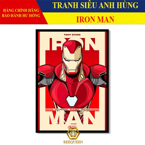 [MS26-50] Tranh Siêu Anh Hùng Người Sắt - Iron Man