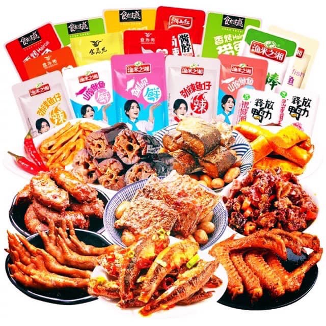 [Sẵn] Set Ăn vặt 36 món