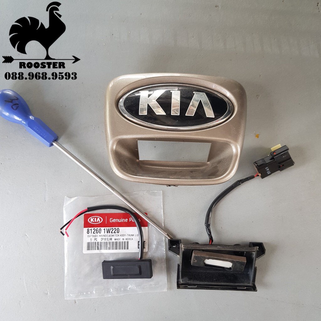 Công tắc mở cốp sau, cao su mở cốp sau xe Morning, I10, Picanto, Rio, Accent,
