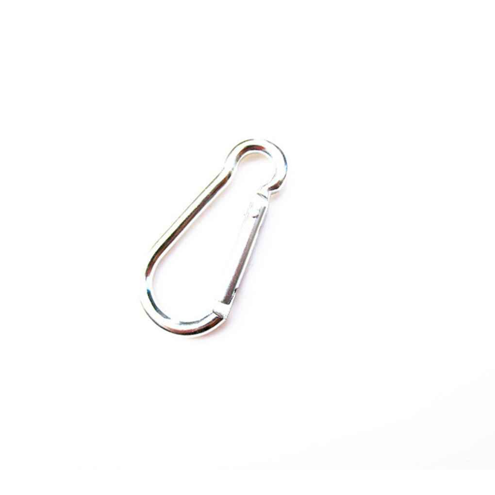 Bộ 5 móc khoá Carabiner chữ D bằng nhôm dùng cho hoạt động ngoài trời