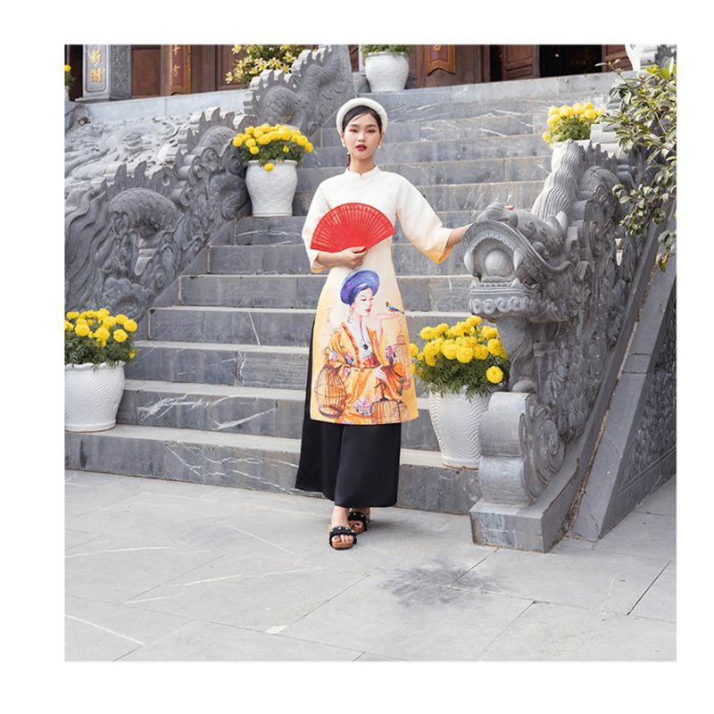 Áo dài gấm 92Wear