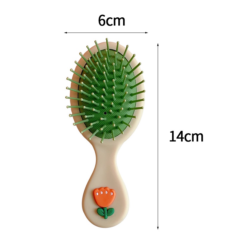 Lược Chải Tóc Massage Da Đầu Họa Tiết Hoạt Hình Dễ Thương