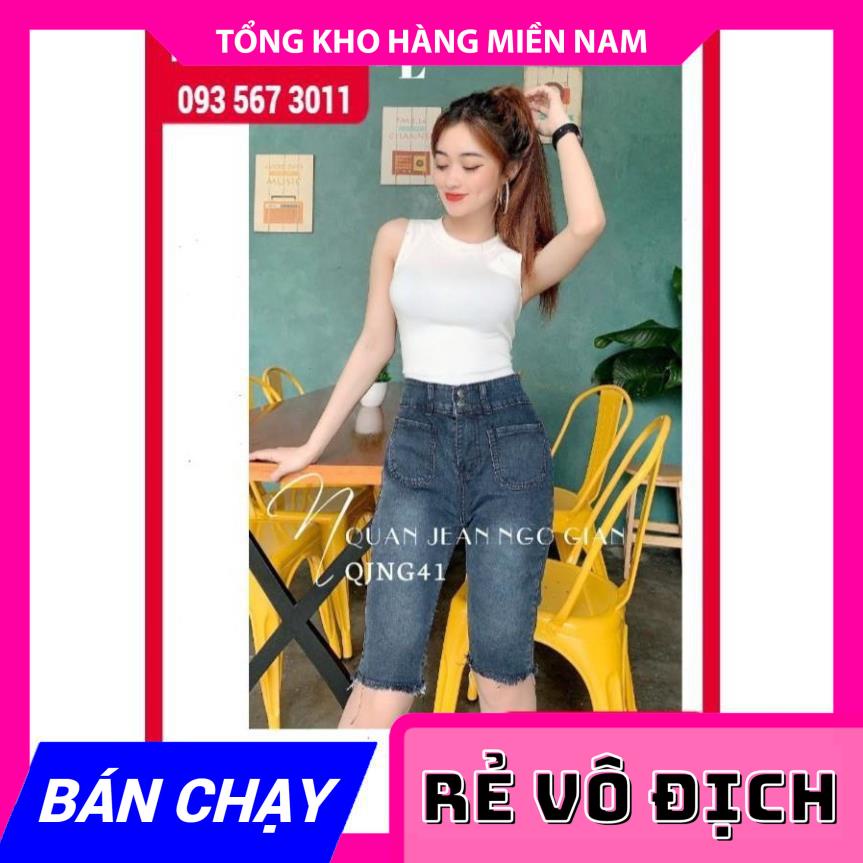 HÀNG ĐẸP - QUẦN JEAN NGỐ GIÃN ÔM BODY QJNG41 ⚡ẢNH THẬT⚡ QUẦN LỬNG ÔM BODY