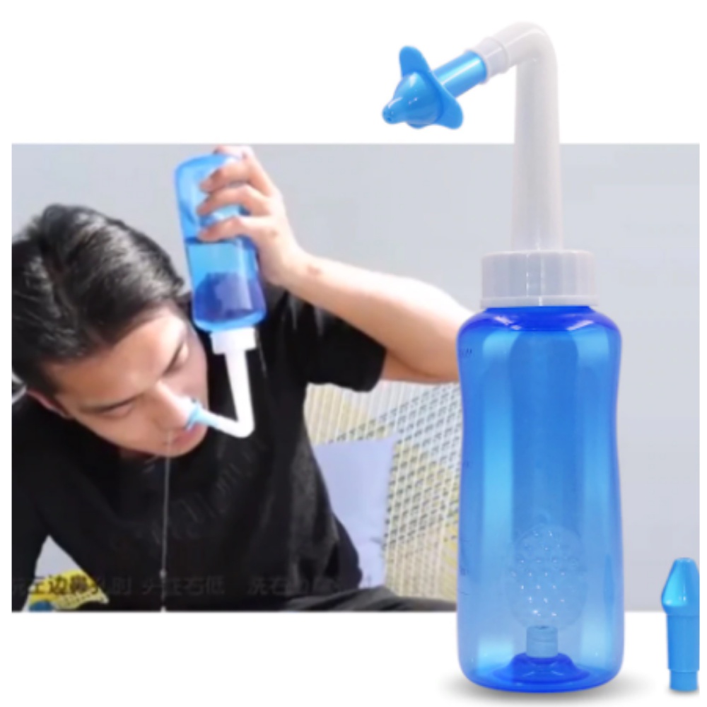 Bình Xịt Vệ Sinh / Rửa Mặt Dung Tích 300/500Ml Với 2 Đầu Vòi Tiện Dụng Cho Người Lớn Và Trẻ Em