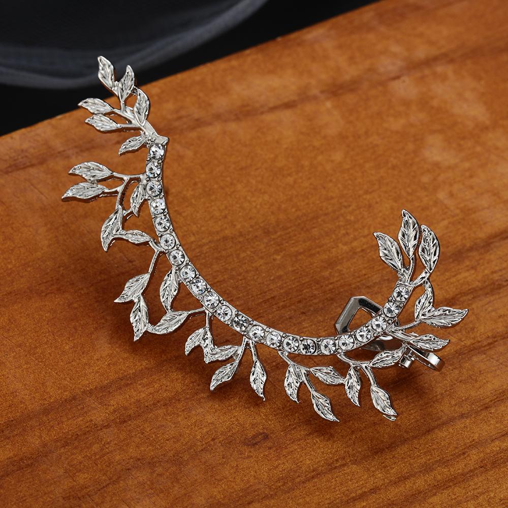 MIH 1 Khuyên Kẹp Vành Tai Đính Đá Thời Trang