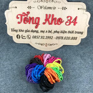 Set 10 chiếc dây chun buộc tóc ( Màu sặc tự chọn )