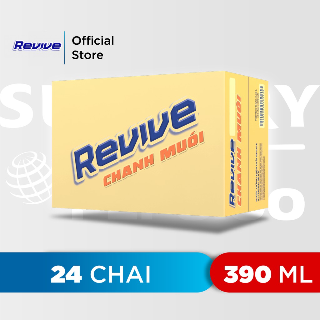 Mã gro1apr giảm 20k đơn 150k thùng 24 chai nước giải khát revive chanh - ảnh sản phẩm 2