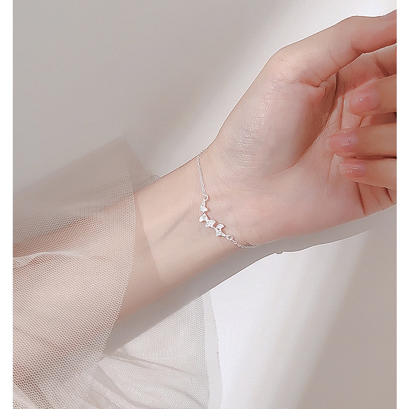 Vòng tay bạc 925 đẹp chính hãng sang trọng cao cấp trang sức bạc CINLA VT030