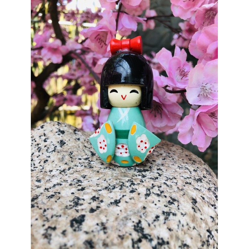 Búp bê gỗ kimono yukata