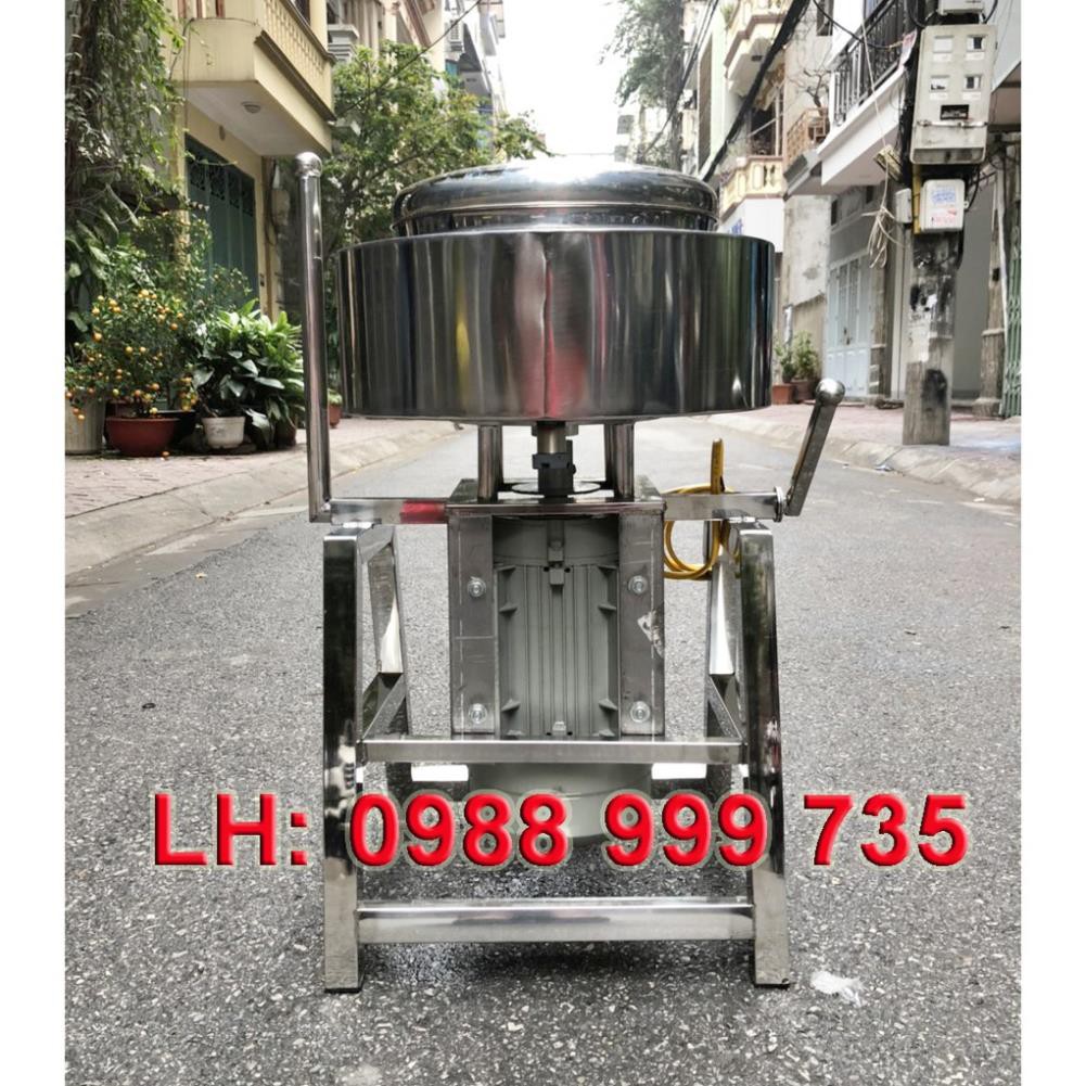 Máy xay thịt làm giò chả công nghiệp có bao đá 3-5kg/mẻ chạy motor 3kw