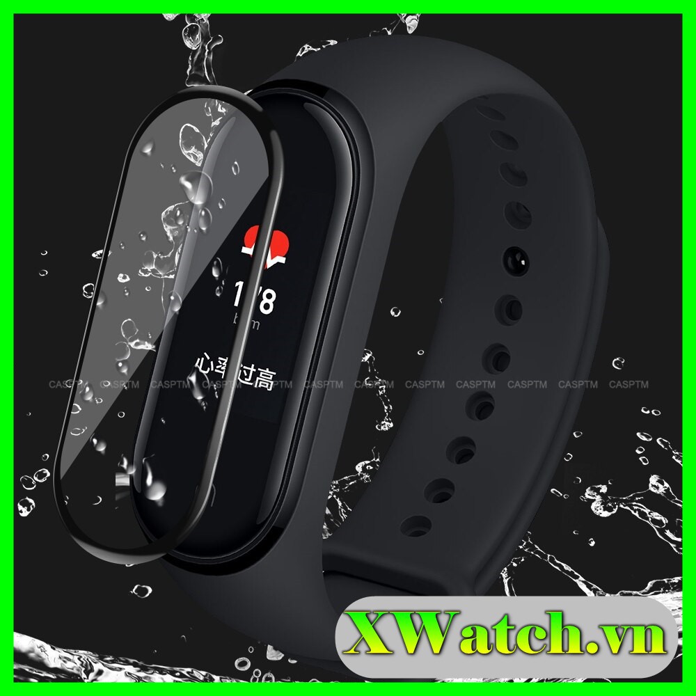 Dán màn viền cong 3D chống xước Xiaomi miband 5 miband 3 miband 4 Miband 6