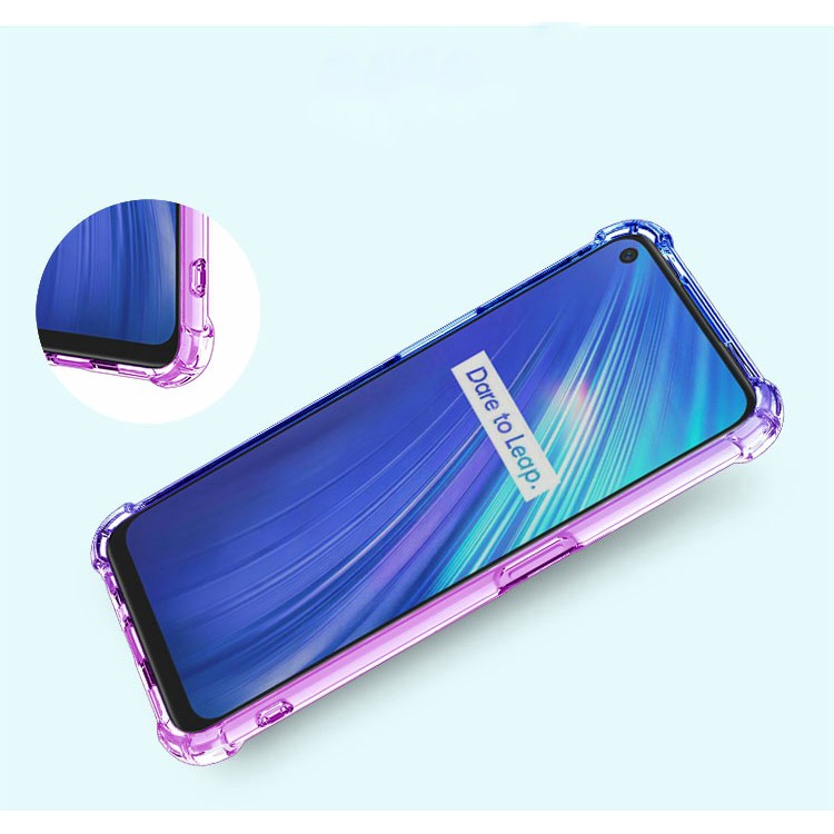 Ốp lưng Oppo Realme 6 dẻo TPU đa sắc nhiều màu chống sốc cao cấp 2