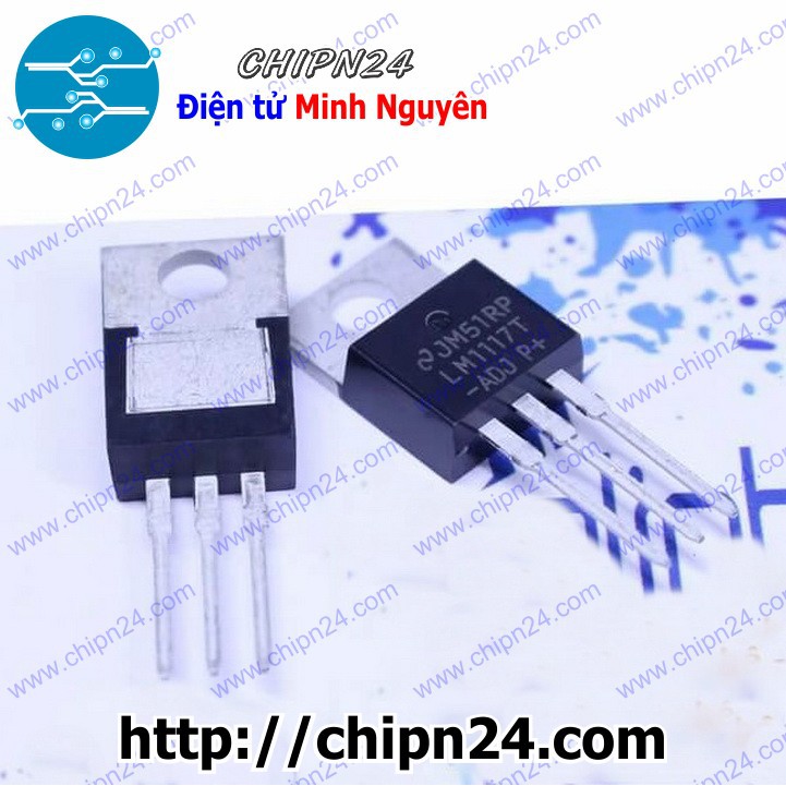 [2 CON] IC LM1117T-ADJ TO-220 (LM1117 1117 ADJ)