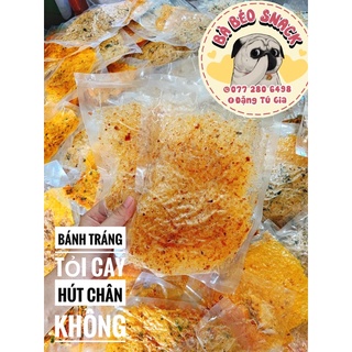 Bánh tráng tỏi cay- hút chân không