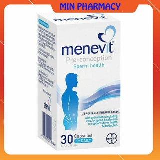 Viên Uống Tăng Chất Lượng Tinh Trùng Menevit hỗ trợ sinh sản