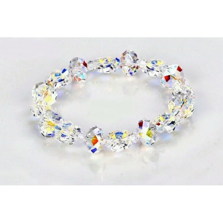 Vòng tay pha lê Swarovski cắt kim cương lấp lánh