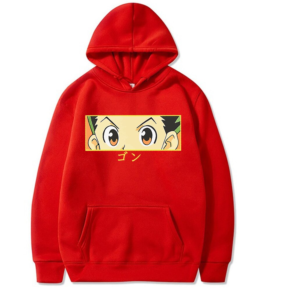 Áo Hoodie tay dài in hình anime Hunter X Hunter Killua Gon Eyes cá tính cho nam nữ | BigBuy360 - bigbuy360.vn