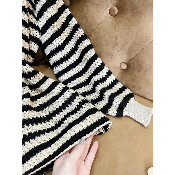 Áo len kẻ ZARA-ALISA | BigBuy360 - bigbuy360.vn