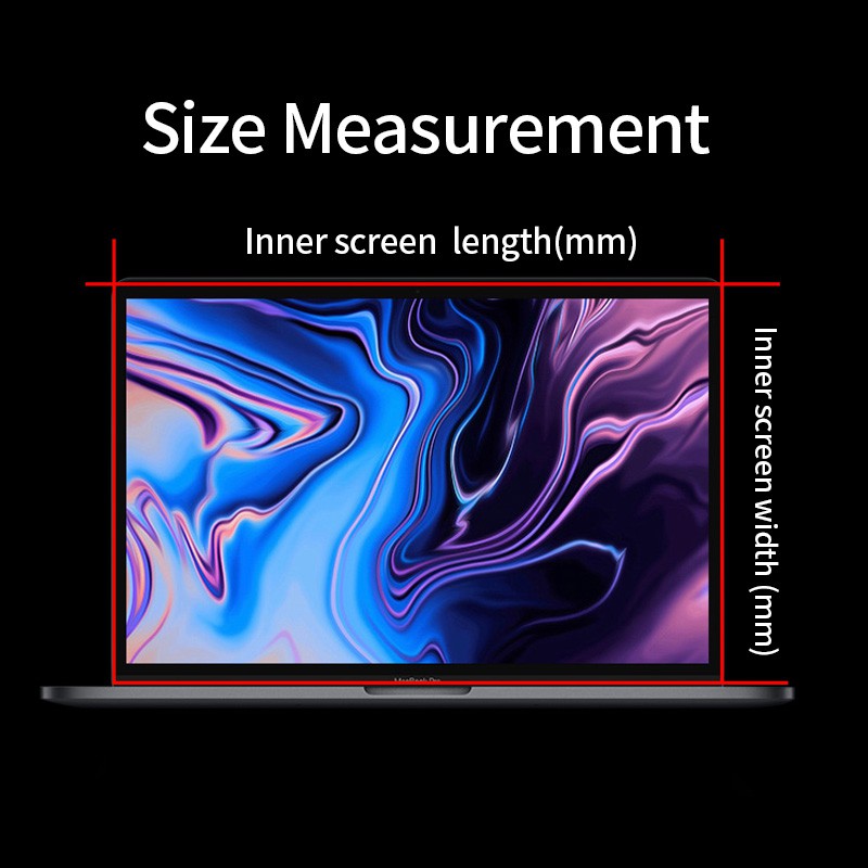 Miếng Dán Bảo Vệ Màn Hình laptop Cho macbook Air pro 11 13 15 Pro 13.3 Air 13.6 2022 M2 A2681