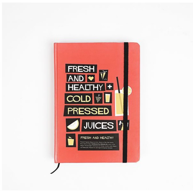 Sổ ruột Dot Crabit Notebuck - Healthy Juice - sổ dotgrid - Bullet Journal