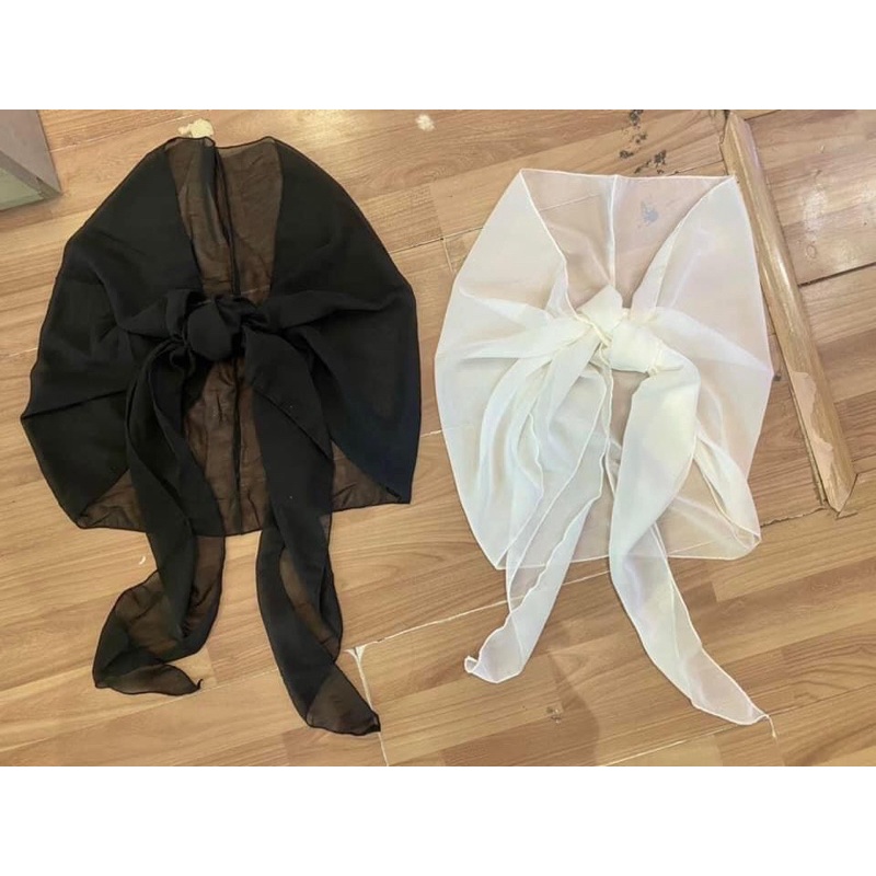 Khăn Quấn Phối Lưới Mặc Ngoài Đồ Bơi Bikini Thời Trang Nữ (Ảnh Thật)