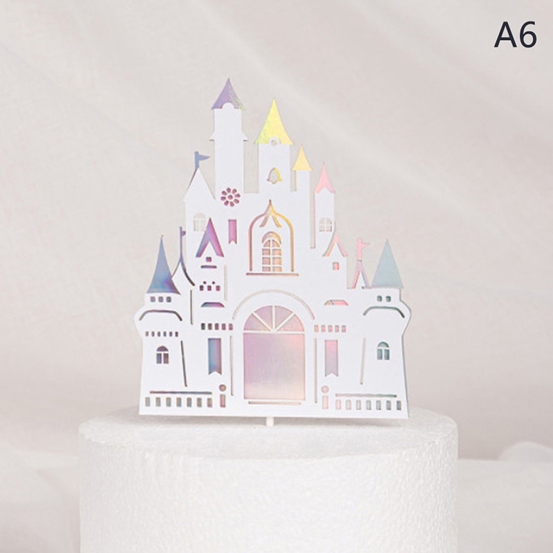 Hàng Có Sẵn - Đồ Trang Trí Bánh Kem Công Chúa Grand Castle