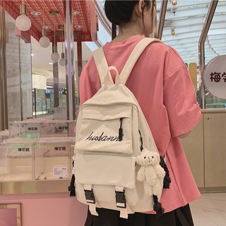 BALO ULZZANG BASIC ( chống nước ) ( 2 khoá nhựa đen song song) 2020