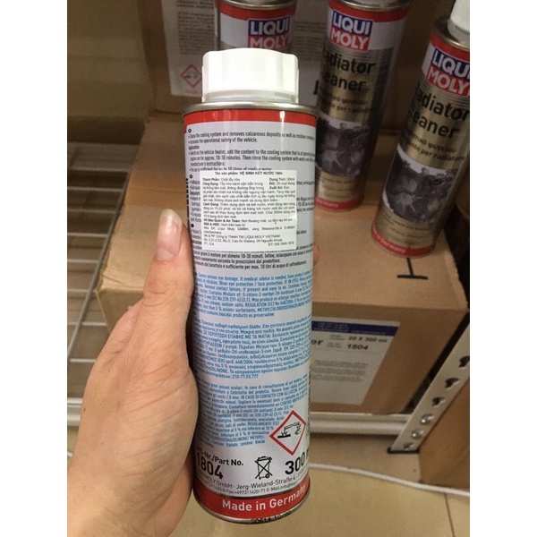 Phụ Gia Súc Rửa Két Nước Liqui Moly Radiator Cleaner 1804 - Made in Germany