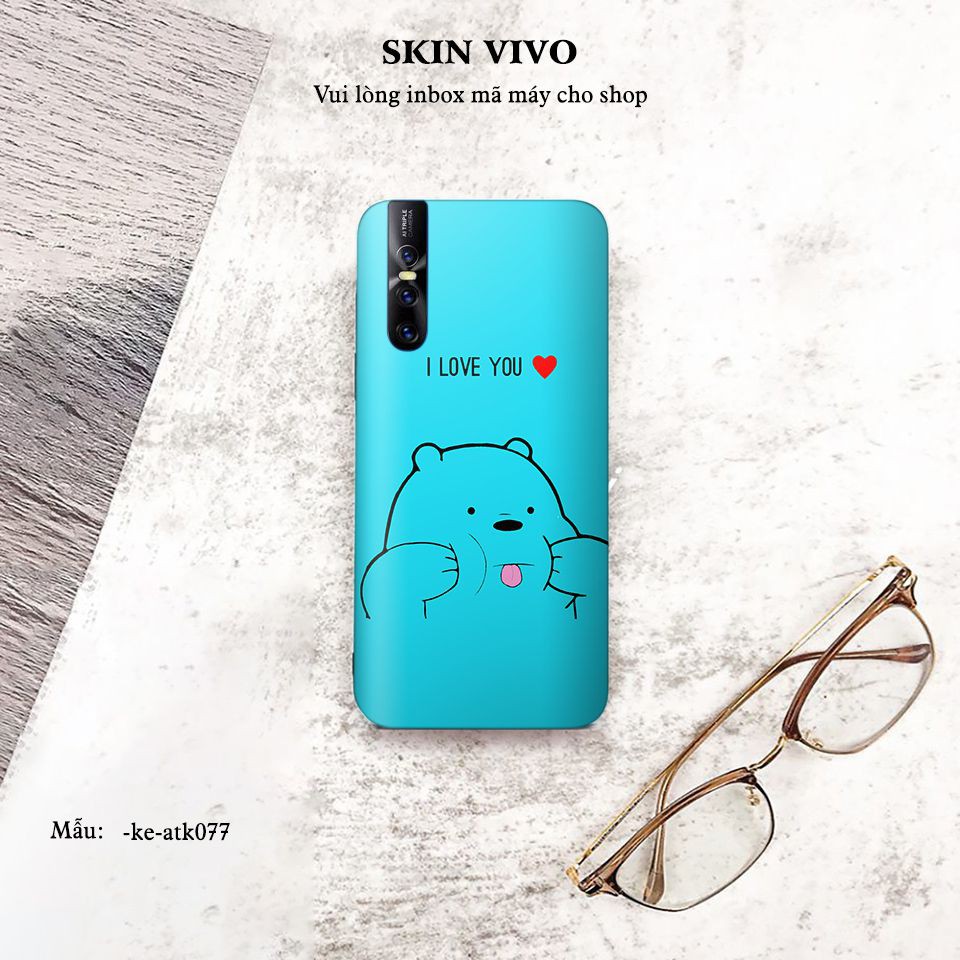 [ Siêu giảm giá ] Skin dán cho các dòng điện thoại Vivo Y71 - Y85 - Y91 in nhiều mẫu cực đẹp