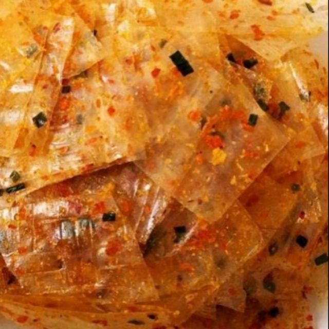 Quận 10 - 500g Bánh Tráng MIếng Vuông Trộn Tôm Hành Sa tế Tây Ninh