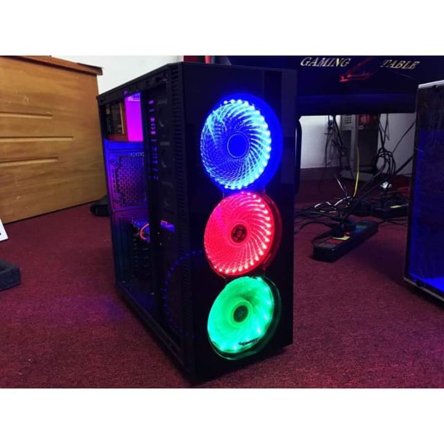 Thùng case new nhu hình. Chơi tất cả các game và ứng dụng mượt mà . chỉnh sửa hình ảnh video . hàng bao chất lượng .