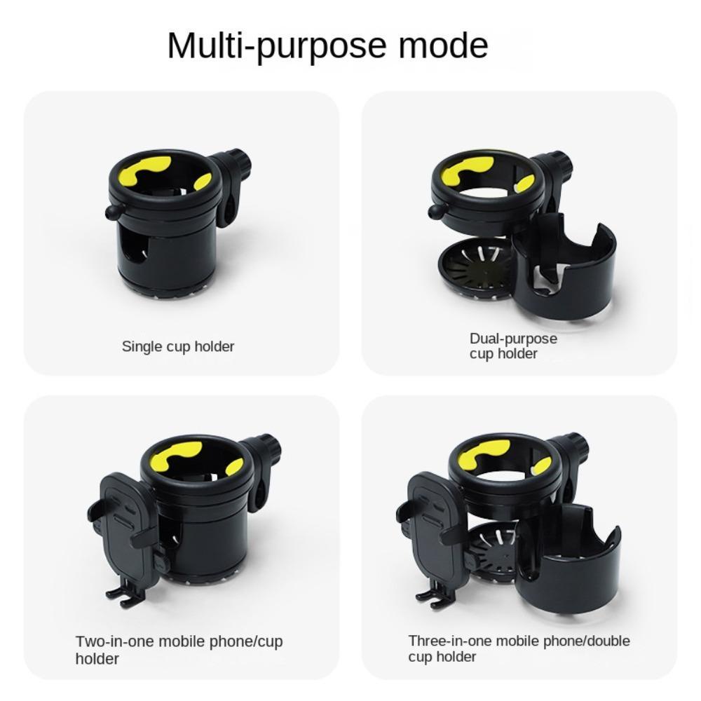 PRESTON Giá Đỡ Bình Nước Xoay 360 Độ Đa Năng Gắn Xe Đẩy Em Bé° Giá Đỡ Cốc Sữa Gắn Xe Đẩy Em Bé Thiết Kế Dạng Xoay Dễ Điều Chỉnh