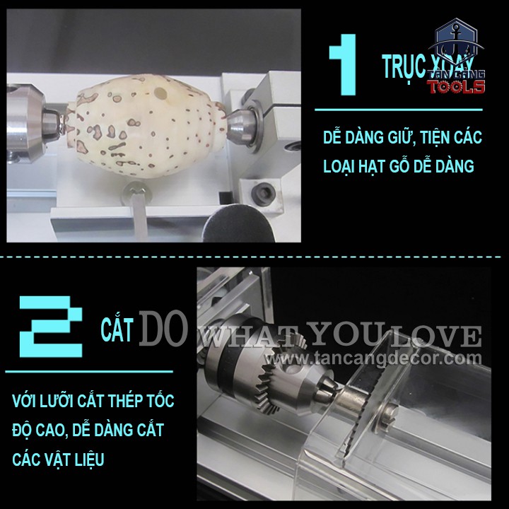 Máy Tiện Gỗ Mini LB-01 - A180007