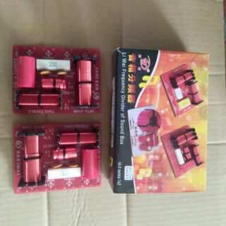 Mạch phân tần cao cấp cho loa 1 bass 2treble 2 phân tần